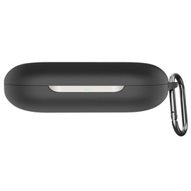 USTIYA Case for Xiaomi Openwear Stereo Wireless Headphones Protection Cover Full-Body Soft Silicone with Keychain Headphone Accessories Funda Carcasa (Black)