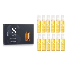 Alfaparf Milano Semi di Lino Cellula Madre Beauty Genesis and Nourishing Multiplier Set for Dry Hair - Nourishes Hair - Protects Color - Adds Shine - Protects and Enhances Cosmetic Color
