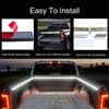 AUTUNEER LED Truck Bed Lights, 3Pcs 60Inch 12V 6500K White
