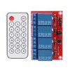 4 Channel Receiving Relay Module 4CH Infrared Remote Transceiver Receiver