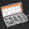 HELIFOUNER 210 Pieces M5 x 6mm /8mm /10mm /12mm /16mm