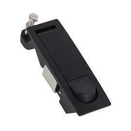 Yctze Ship Compression Latch Compression Latch Non‑Locking Toolbox Cabinet Suitcase Lock Zinc Alloy for Ship Trailer (black)