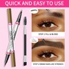 Weixinbuy Weixinbuy Microblading Eyebrow Pen Long-lasting, 4D Waterproof Eyebrow Pencil