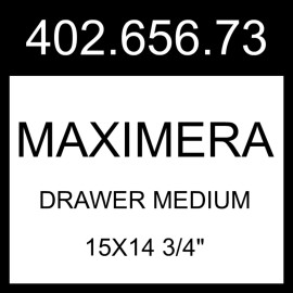 IKEA MAXIMERA Drawer Medium White  15x14 3/4" 402.656.73