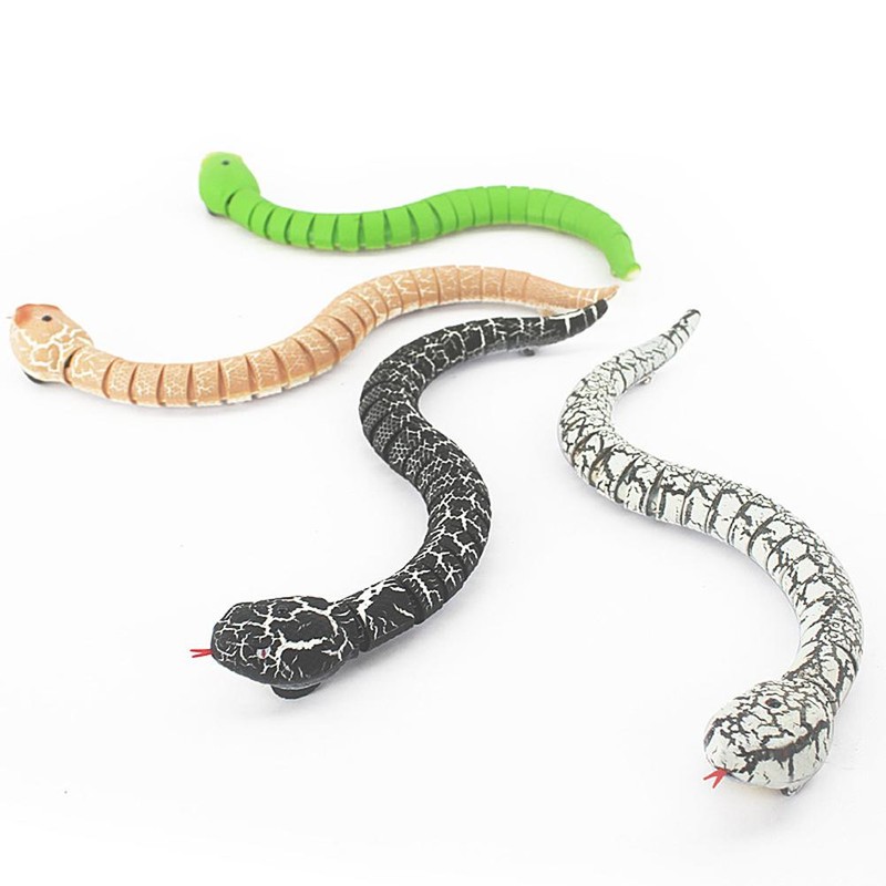 Infrared Remote Control Snake Toy Simulation Fake Snake Toy Scary