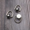 ECSiNG 3Pcs 1/4 D-Ring Screws Replacement Hinged Holder Camera Fixing