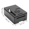 For Raspberry Pi 4B Case Shell Kit LCD 3.5in Touch