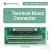 Peakloong IDC40P 40Pin Connector Strip Breakout Board Terminal Block Plug