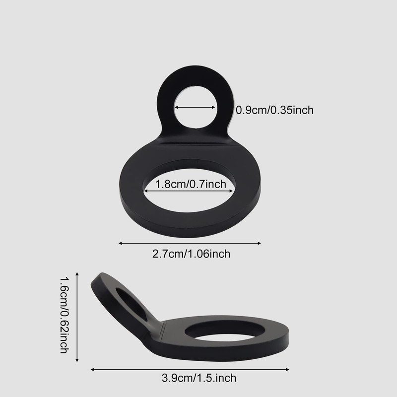 Ygmylandbb Ring Fasteners Ground Hooks o-Rings Loading Clips Stainless Steel