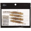 NIKKO Zaza hellgrammite Artificial Fishing baits, Green Pumpkin, 3 inch