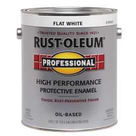 RUST-OLEUM 7790-402 Gallon Flat White Enamel