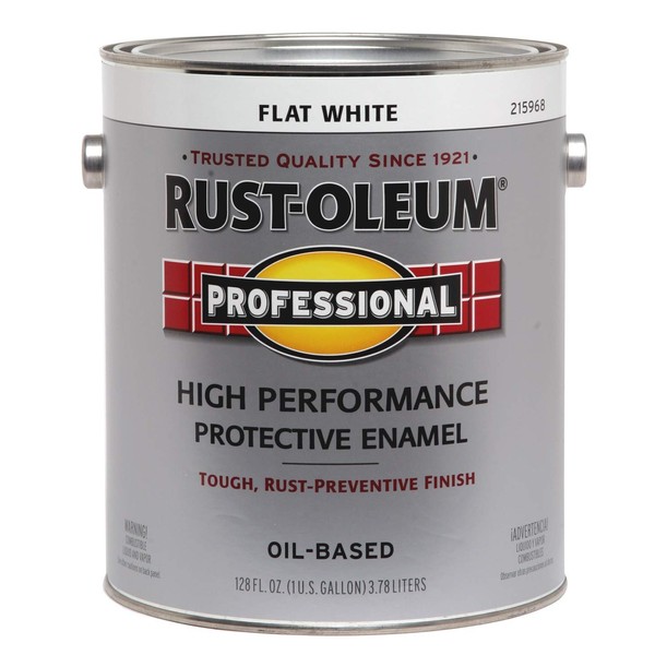 RUST-OLEUM 7790-402 Gallon Flat White Enamel