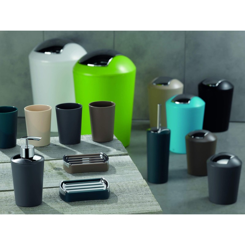 Kela Badkamer 24192 Soap Dispenser, Plastic, White, 5 x 5
