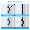 3 Pcs Storm Door Hinges Replacement fits for Larson Screen