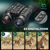 Dumjug 4K Digital Night Vision Goggles Binoculars with Photo and