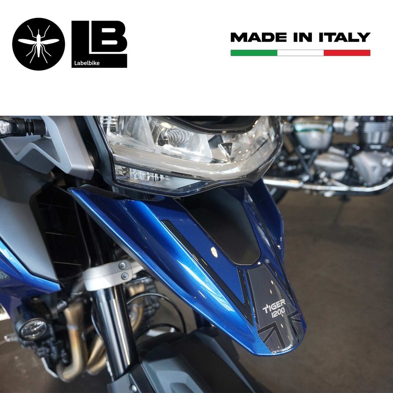 labelbike - 3D Resin Sticker for Front Mudguard Compatible with
