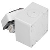 Outdoor Waterproof Switch Socket Dustproof Isolation Rotary OnOff Buttons Indicators