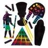 Baker Ross AW703 Ancient Egypt Scratch Art Magnets (Pack of