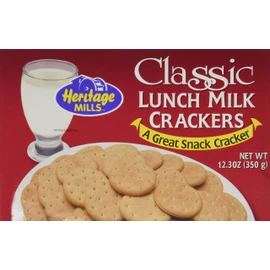 HERTAGE MILL CRACKER LUNCH MLK, 12.3 OZ