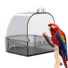FYHJTRT Bird Bath Cage - Hanging Bird Bath Tub with
