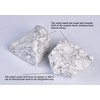 Natural White Howlite Crystal Wand Irregular Quartz Column 0.8-1.5 Lbs