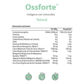 Suplemento Matter Colageno Ossforte - polvo