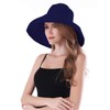 AIDIER Women's 2-in-1 Extra Wide Brim Summer Hat Foldable Floppy
