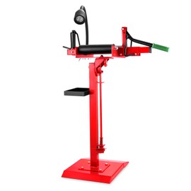 Mophorn Manual Tire Spreader Portable Tire Changer with Stand Adjustable LED Light Tire Spreader Tool for Light Truck and Car