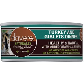 Dave's Pet Food Turkey and Giblets Food (24 Cans Per Case)