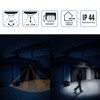deleyCON 4 x Infrared Motion Detector Surface-Mounted Wall Mounted Indoor