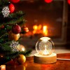 Maíz Lampara Bola Cristal 3d Carrusel Luz Led Noche Nocturna