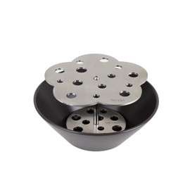 Nerja Ikebana Ceramic Vases (Matte Flower, Brown)