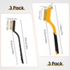 6 Pieces Wire Brushes Set, Small Metal Brass Brush, Stainless