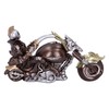 Nemesis Now Wheels of Steel 29cm Steampunk Motorcycle Skeleton Figurine,