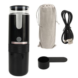 PerGar Portable Coffeemaker Machine, Battery Operated Coffee Maker, Camping Coffee Makers, Mini Handheld Coffee Machine, Cordless Type C Rechargeable Auto Mini Coffeemaker, for Travel Camping