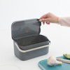 Brabantia Food Waste Caddy, zzzz-s, Dark Grey