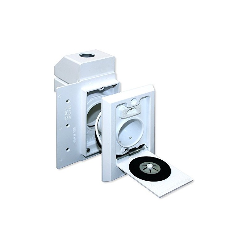 NuTone CI358 Central Vacuum Direct Connect Electrified Inlet White