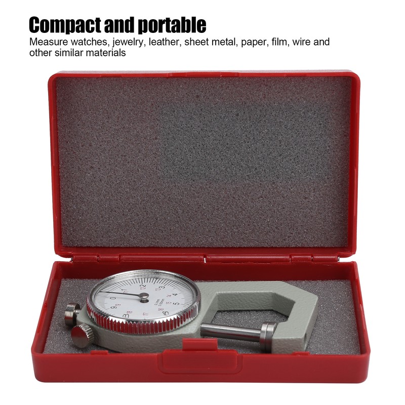 0‑20mm Thickness Gauge Accurate Thickness Measuring Meter Tester for Jewelry