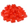 sourcing map Pack of 50 Rubber End Caps 11 mm