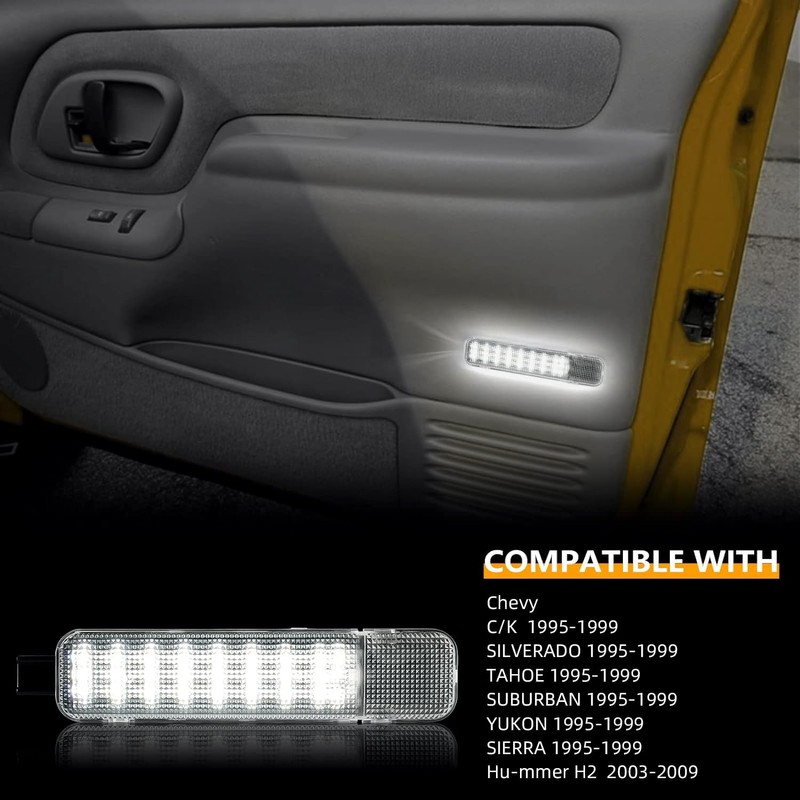 NEIFILES 4PCS LED Interior Door Panel Lights Compatible with 1995-1999