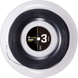 Gosen (Gosen) Rigid Tennis String G – tour3 X L (1.28 mm) Roll BK tsgt302bk