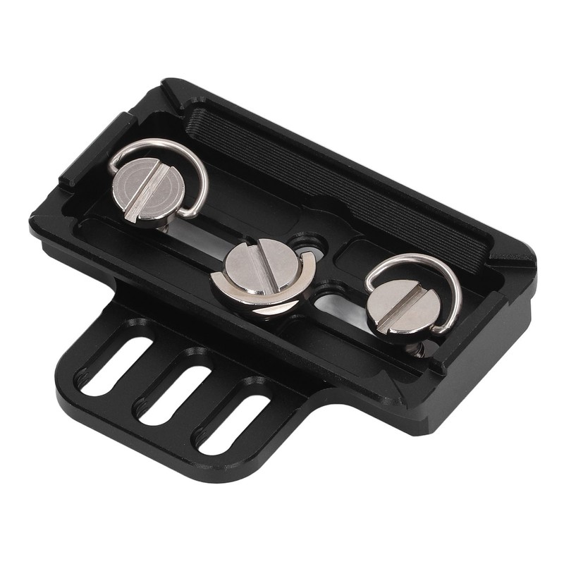 Camera Quick Release Base Plate with 1/4in 3/8in Threads for