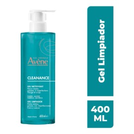 Gel Limpiador Avène Cleanance Anti-imperfecciones 400ml Grasa Día/noche