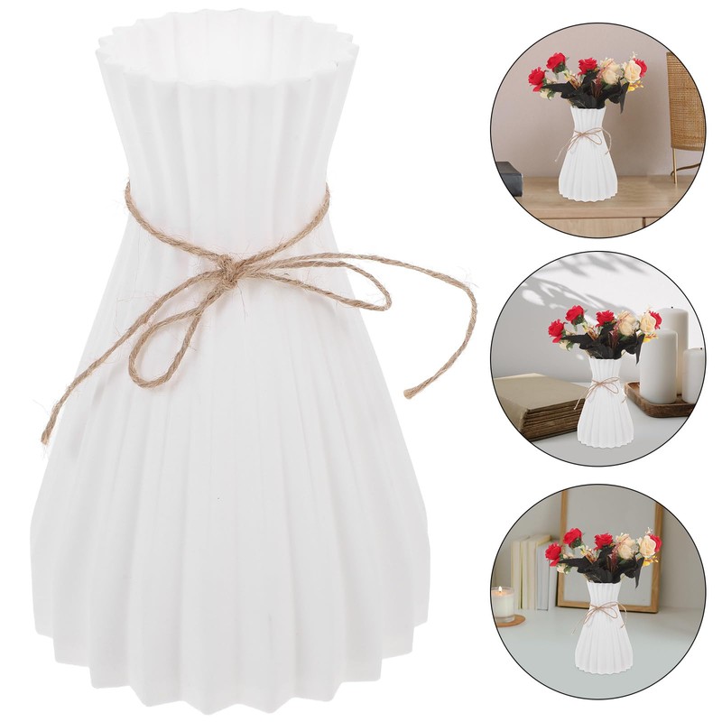 Cabilock Hydroponic Flower Vase Table Centerpiece Container for Artificial and