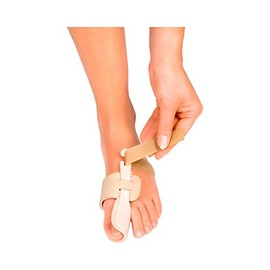 GOFORM Health Care Hallux Valgus Night Splint Toe Correction for Big Toe Slanting Size 1 = 36-40 Left Foot