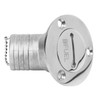 Boat Deck Filler with Key Cap Marine Stainless Steel Hardware