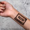 4 x 'Cassette Tape' Temporary Tattoos - Water Resistant, Skin-Safe,