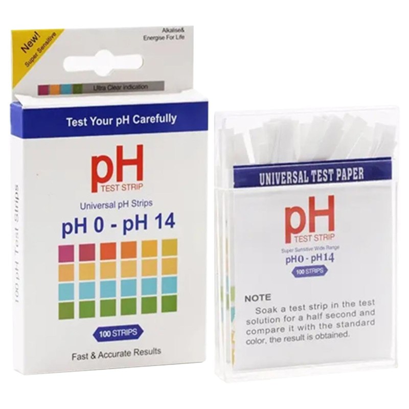 Ph Strips for Urine and Saliva Testing - Ph 0-14