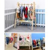 Morimoe Garment Rack for Pets/Dolls/Baby, Hanger Rack, Dress up Storage,