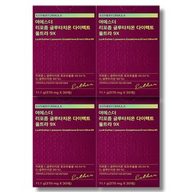 Esther Formula Yeo Esther Liposome Glutathione Ultra 9X 30 sheets, 4 boxes (4 months) / 에스더포뮬러 여에스더 리포좀 글루타치온 울트라 9X 30매 4박스(4개월)